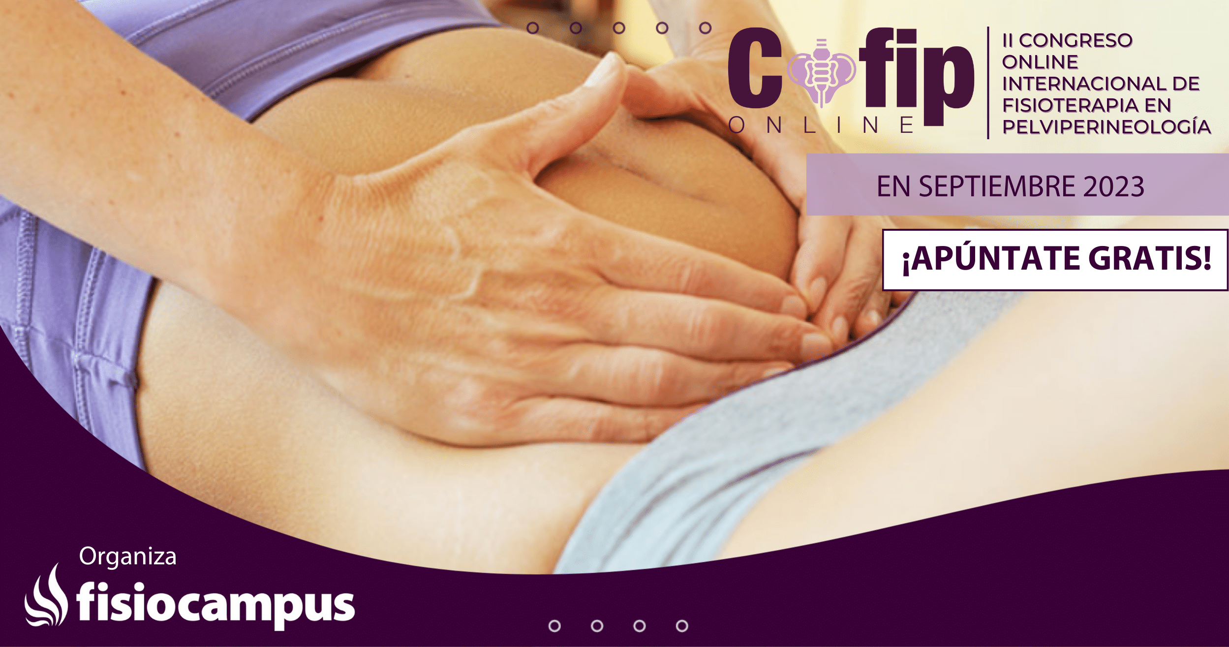 Cabecera Desktop Congreso de Fisioterapia en Pelviperineología 